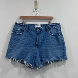 Abercrombie & Fitch Blue Jean Shorts